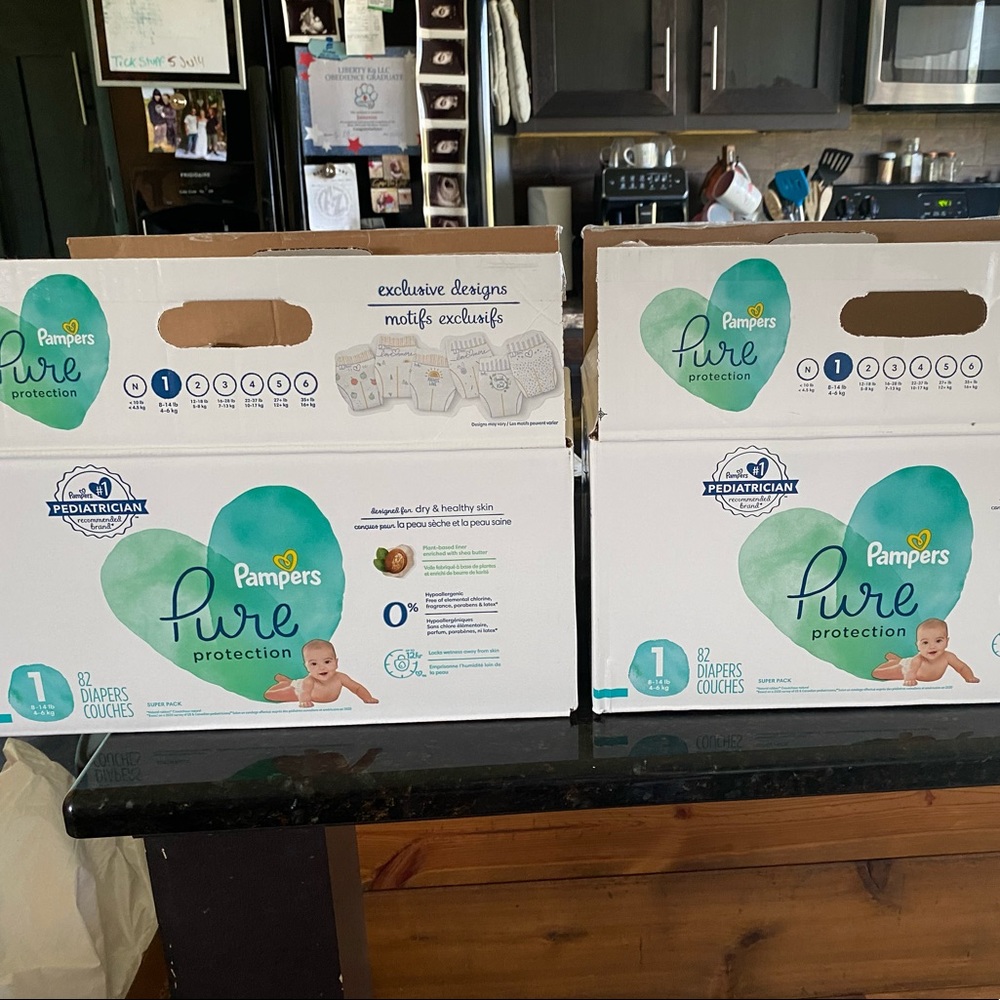 Pampers Pure Protection Diapers